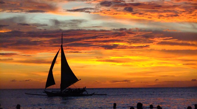 長(zhǎng)灘島帆船